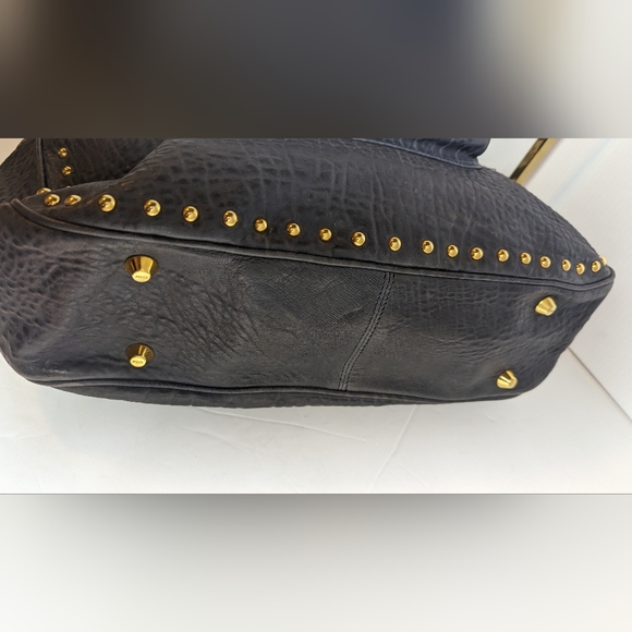 Emilio Pucci Studded hobo leather handbag - Picture 10 of 11